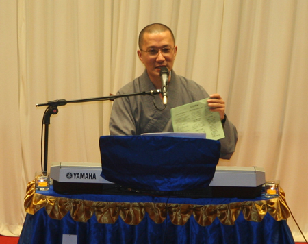 湛杰法师专场音乐晚会在北京福慧慈缘文化会馆举行