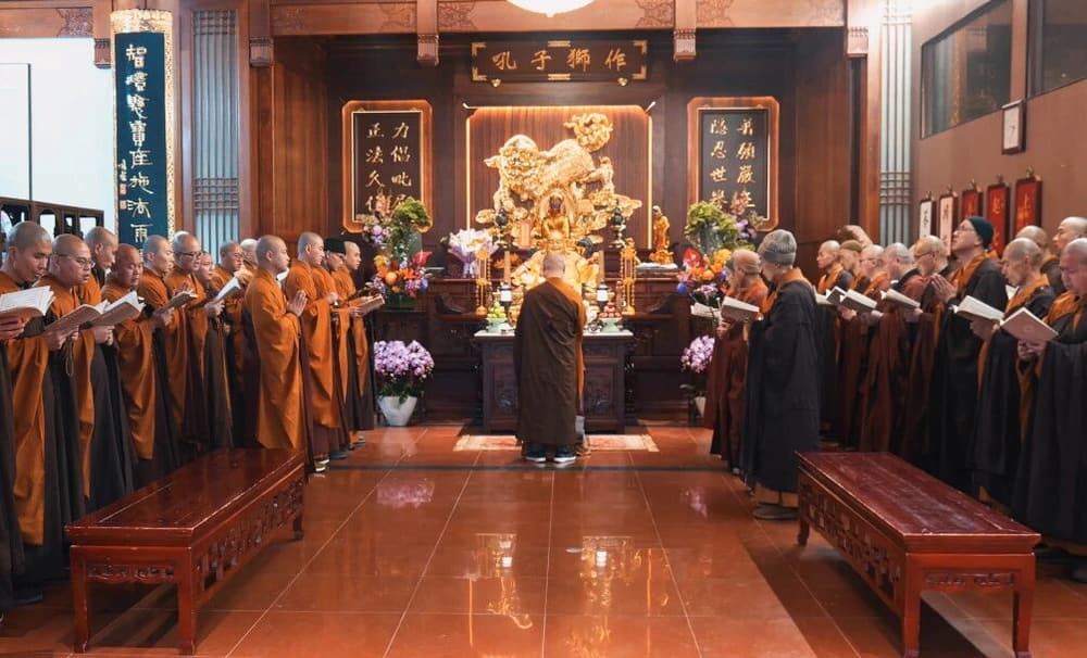 为命终人供斋