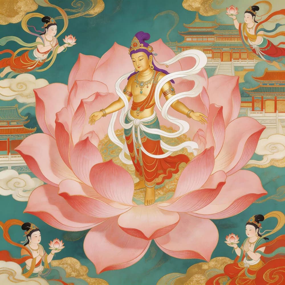 你至心精进,其他的力量就能感通上